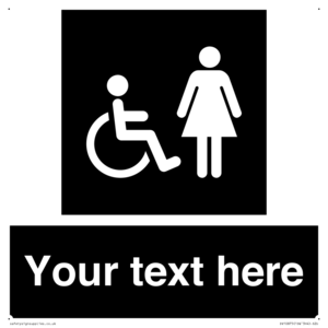 Custom information: black panel disabled and female